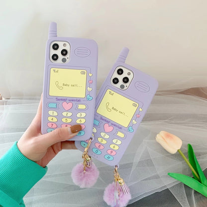 Mobile phone graphic silicone phone case