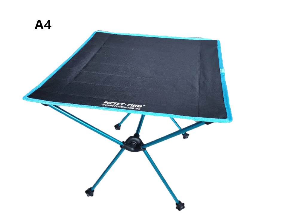 Outdoor folding chairs and tables