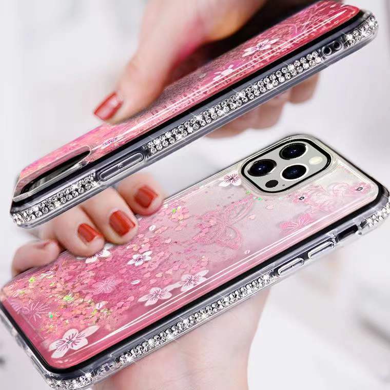 Butterfly Quicksand Phone Case