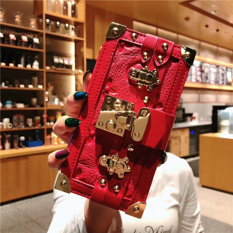 Fashion wallet lanyard phone case