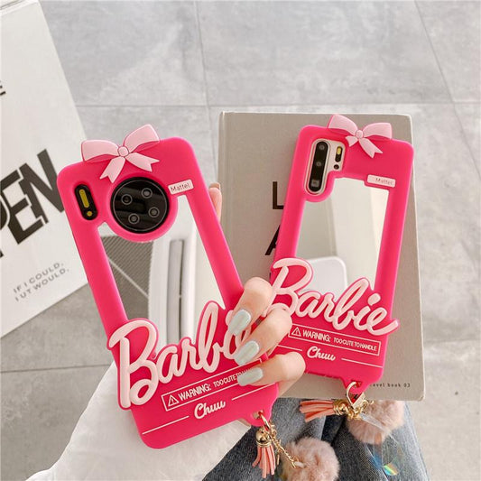 Cartoon mirror pendant phone case - LVCASE