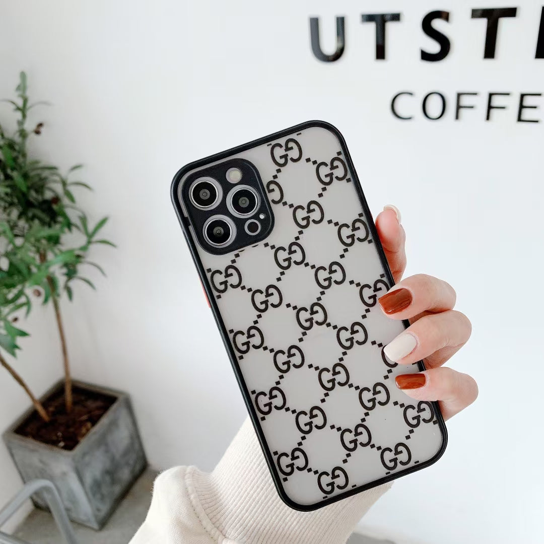 Simplicity frosted letter phone  case