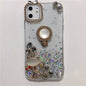 New Soft Silicone Rhinestone Bracket Mobile Phone Case - LVCASE
