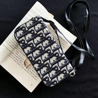 Fashion Cloth embroidery Crossbody universal phone bag
