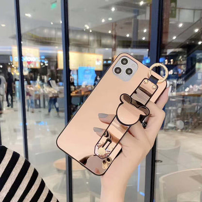 Mirror wrist phone case