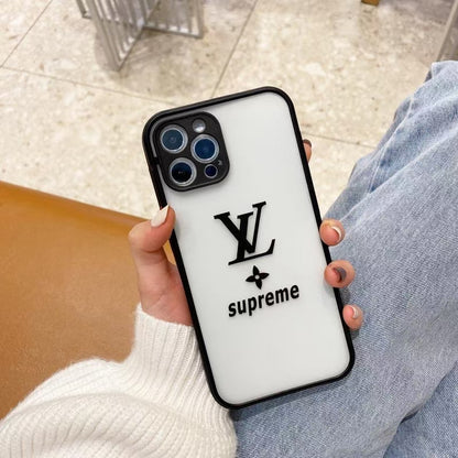 Simplicity frosted letter phone  case