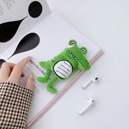 Alligator Plush Airpods case