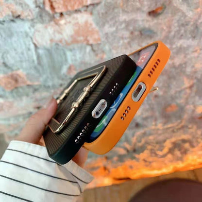 Fashion wrist integrated stand phone case for iPhone