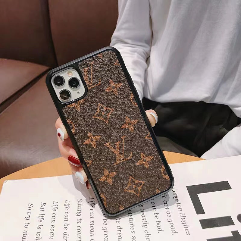 Fashion retro letter phone case