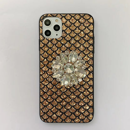 Flash Drilling Bracket Phone Case