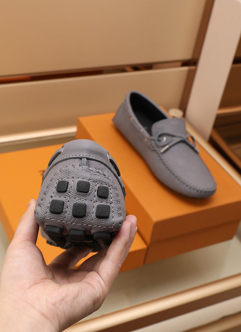 L V - Lace Driver [Grey Chequer]