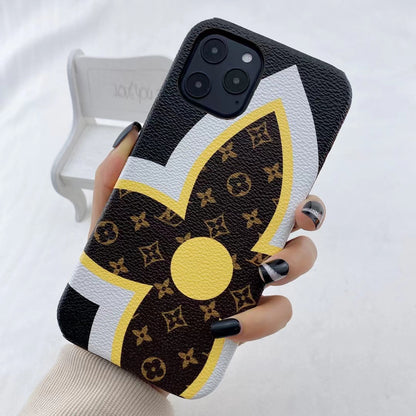 Fashion color letter phone case