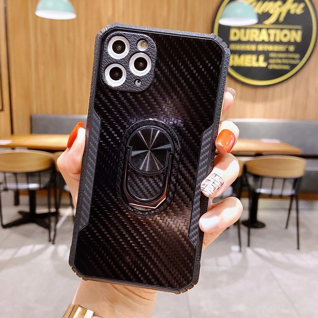 luxurious hidden bracket phone case for samsung