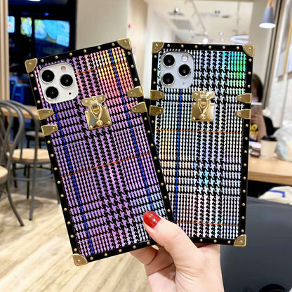 Square Lattice Phone Case - LVCASE