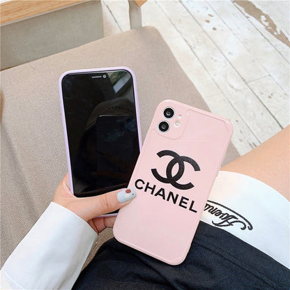 Simple silicone phone case