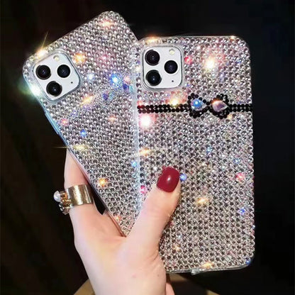 Bowknot rhinestone phone case for Samsung