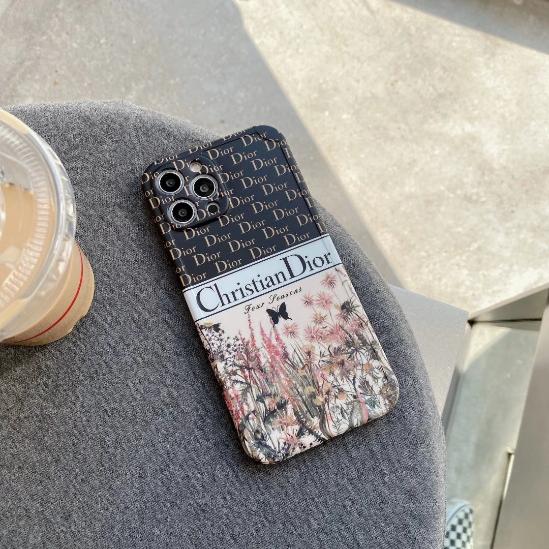 Stitching pattern soft phone case