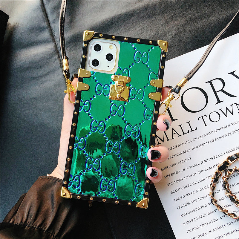Laser square phone case
