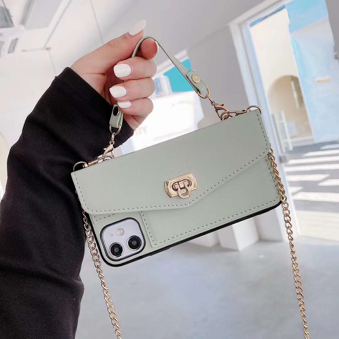 New Leather Cross-body Phone Case - LVCASE