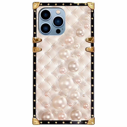 Luxury Diamond Square Phone Case for iPhone