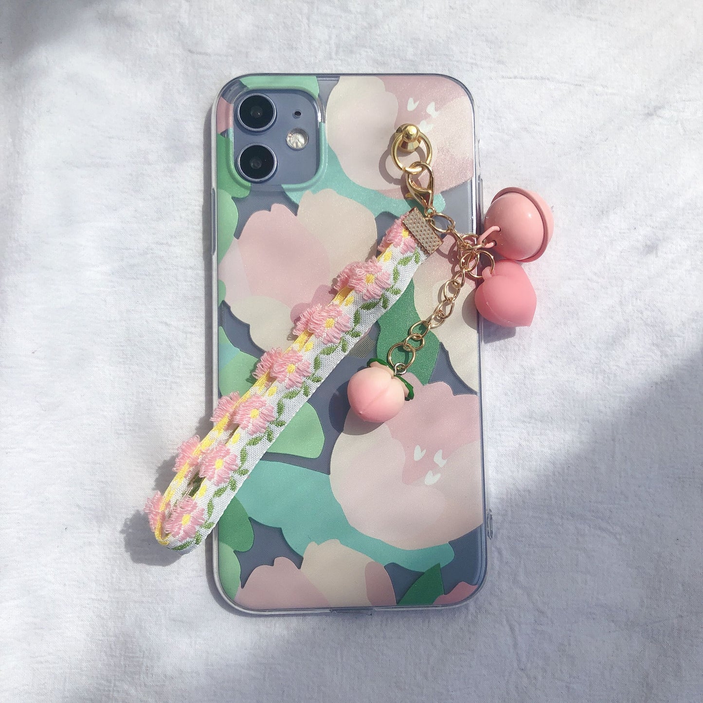 Young Girl Flowers Phone Case