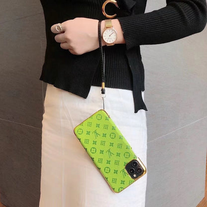 Color embossed phone case