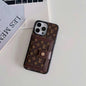 Retro Card Holder phone case for iPhone