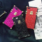 Bling square phone case for samsung