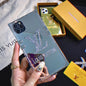 Luxury square mirror phone case