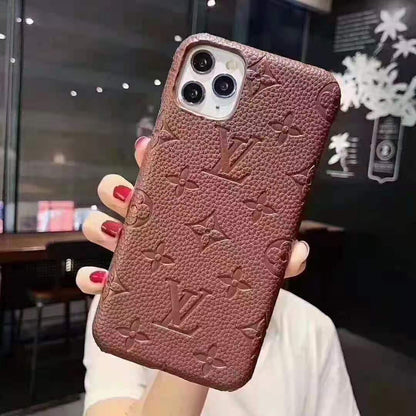 Fashion embossed phone case