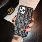 Luxury letter plush phone case