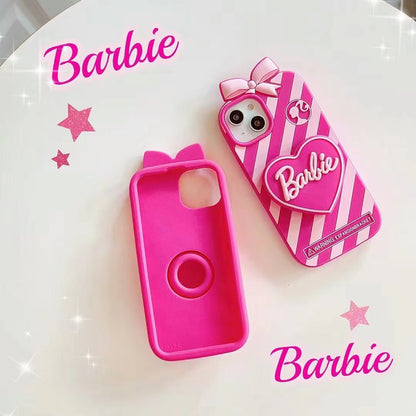 Cute Heart Stand Phone case