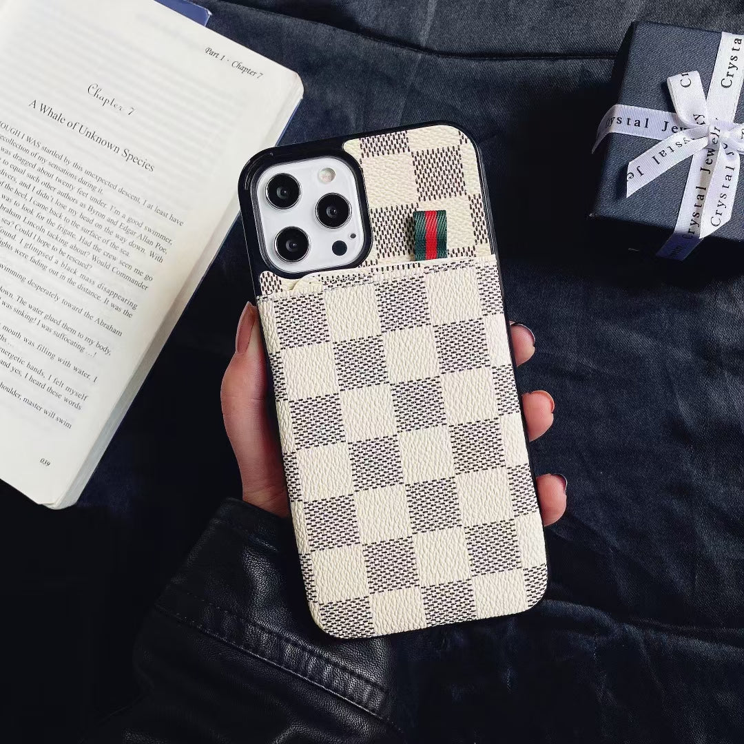 Fashionable pull card phone case