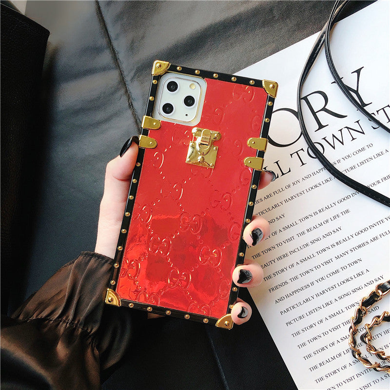 Laser square phone case