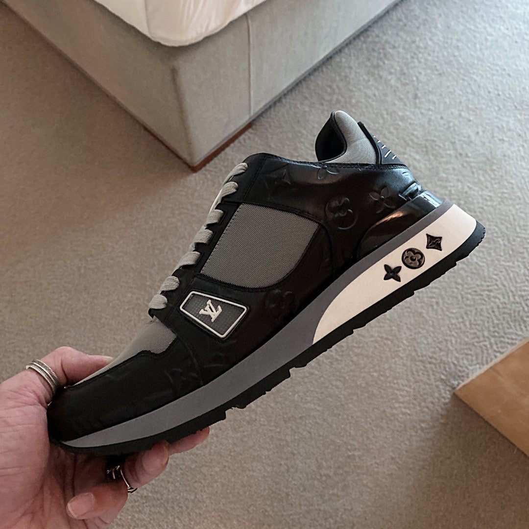 L V Blacktop Sneaker [Black]