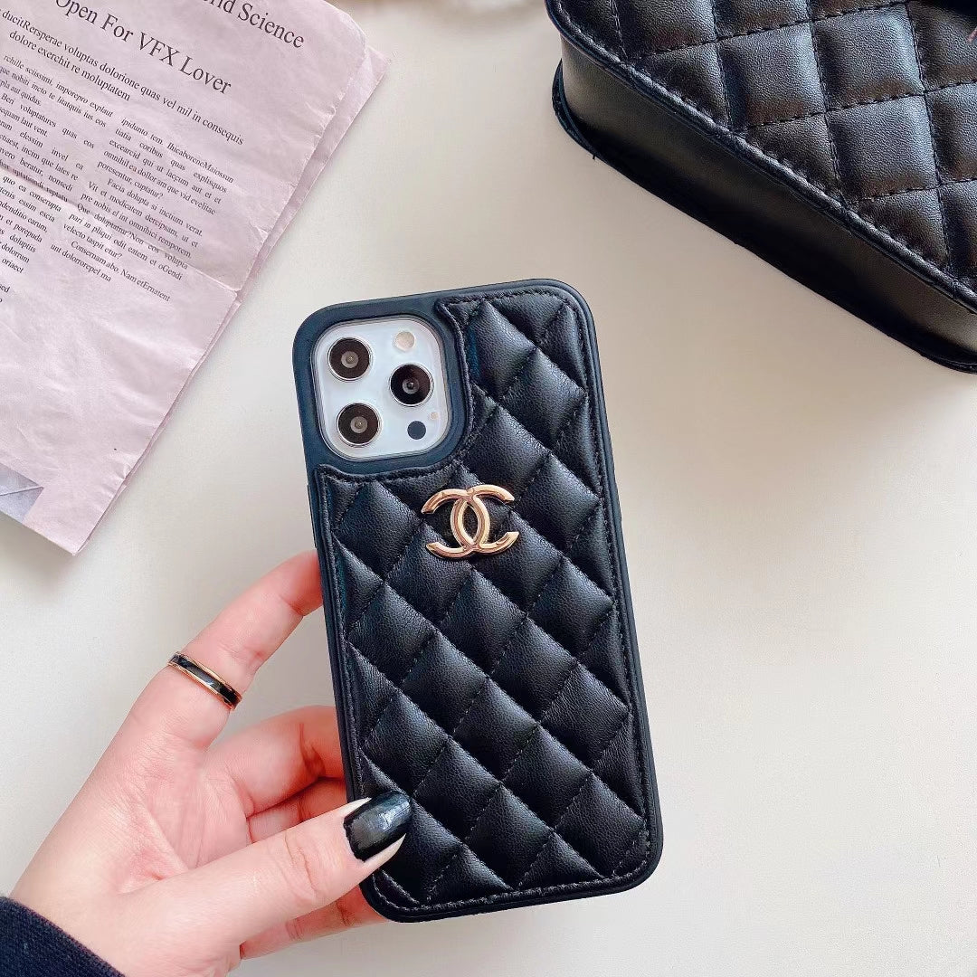 Luxury leather  phone case