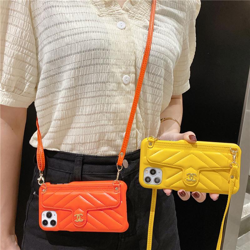 Luxurious Leather Card bag phone Case - LVCASE