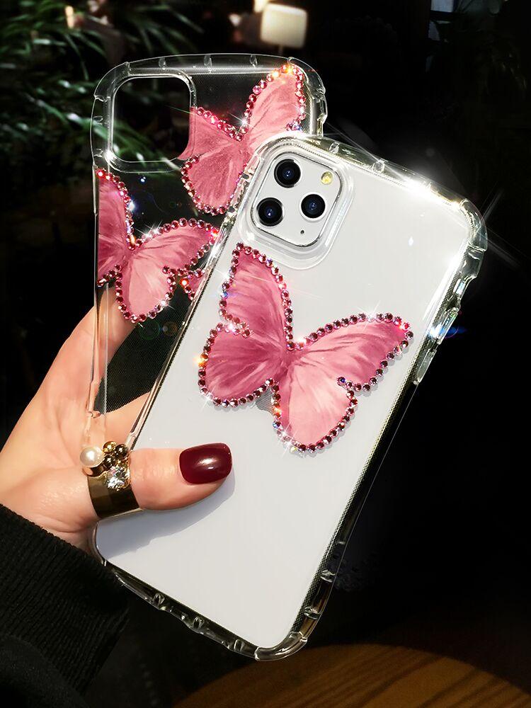 bling butterfly phone case - LVCASE