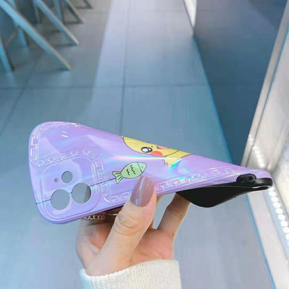 Aurora cartoon soft phone case