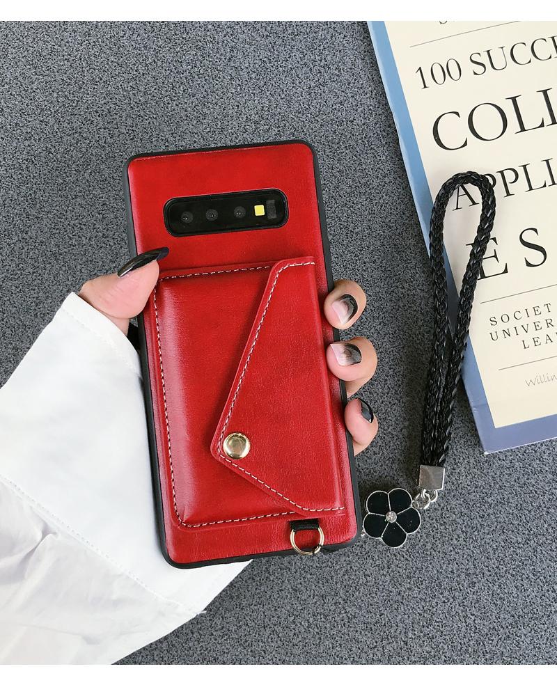 Leather Wallet Phone Case - LVCASE