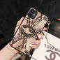 Snake pattern wallet  phone case