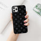 Simple retro letter phone case for Samsung