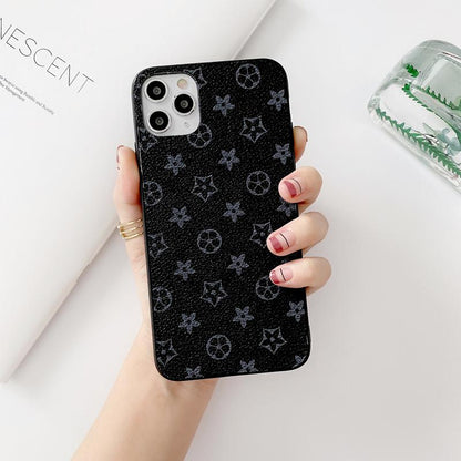 Simple retro letter phone case for iPhone