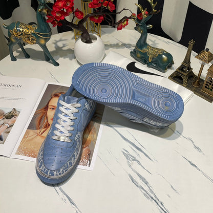 L V x D I 0 R - AF1 Sneaker [Blue]