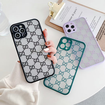 Simplicity frosted letter phone  case