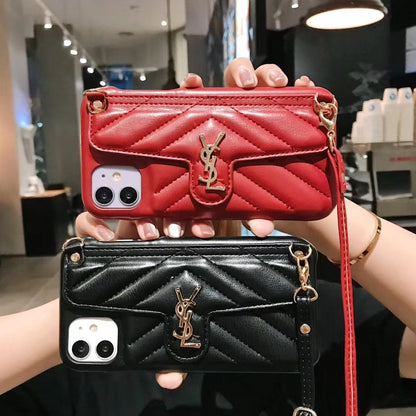 Fashion Leather Wallet phone Case - LVCASE