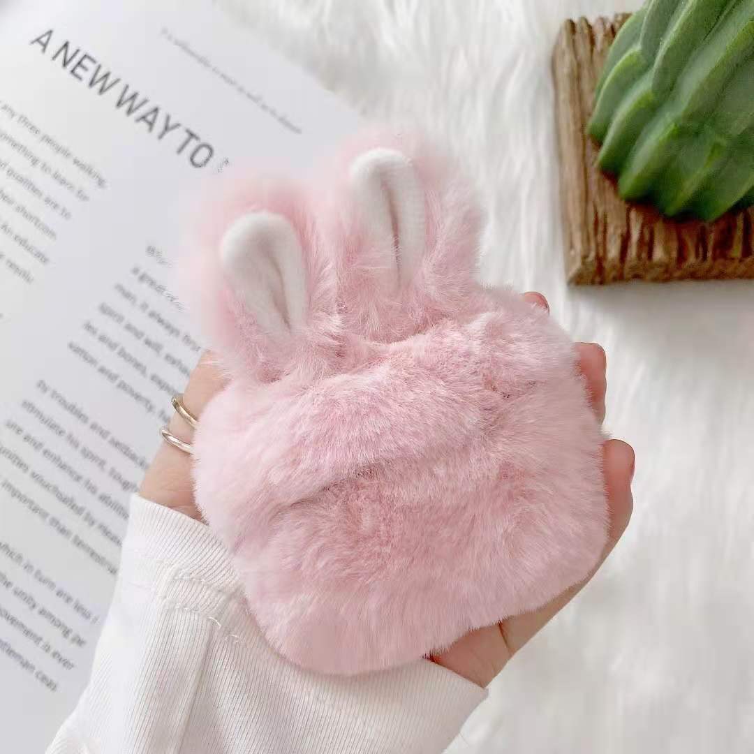 Plush Bunny  Airpods case