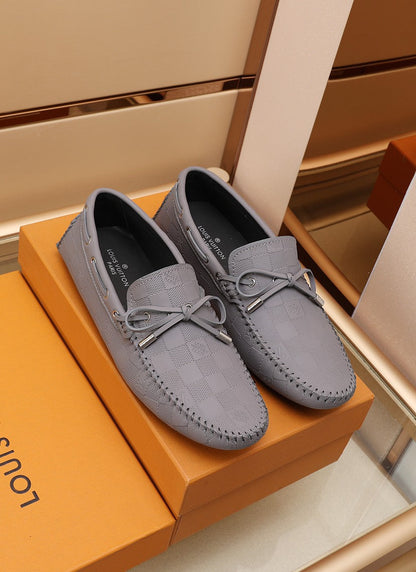 L V - Lace Driver [Grey Chequer]