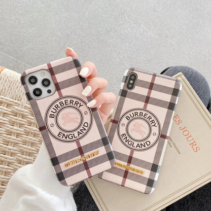 Fashion Plaid Phone Case