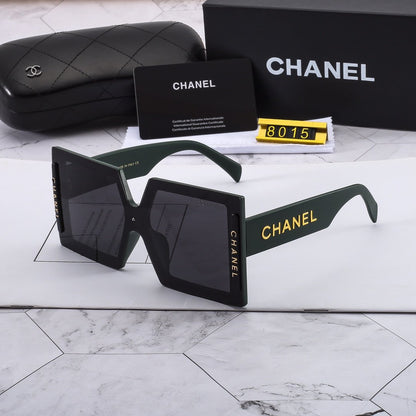 4 COLORS LARGE SIZE SQUARE SUNGLASSES FOR FEMALE